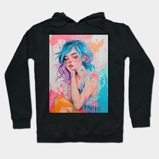 Dreamer In Pastels Hoodie